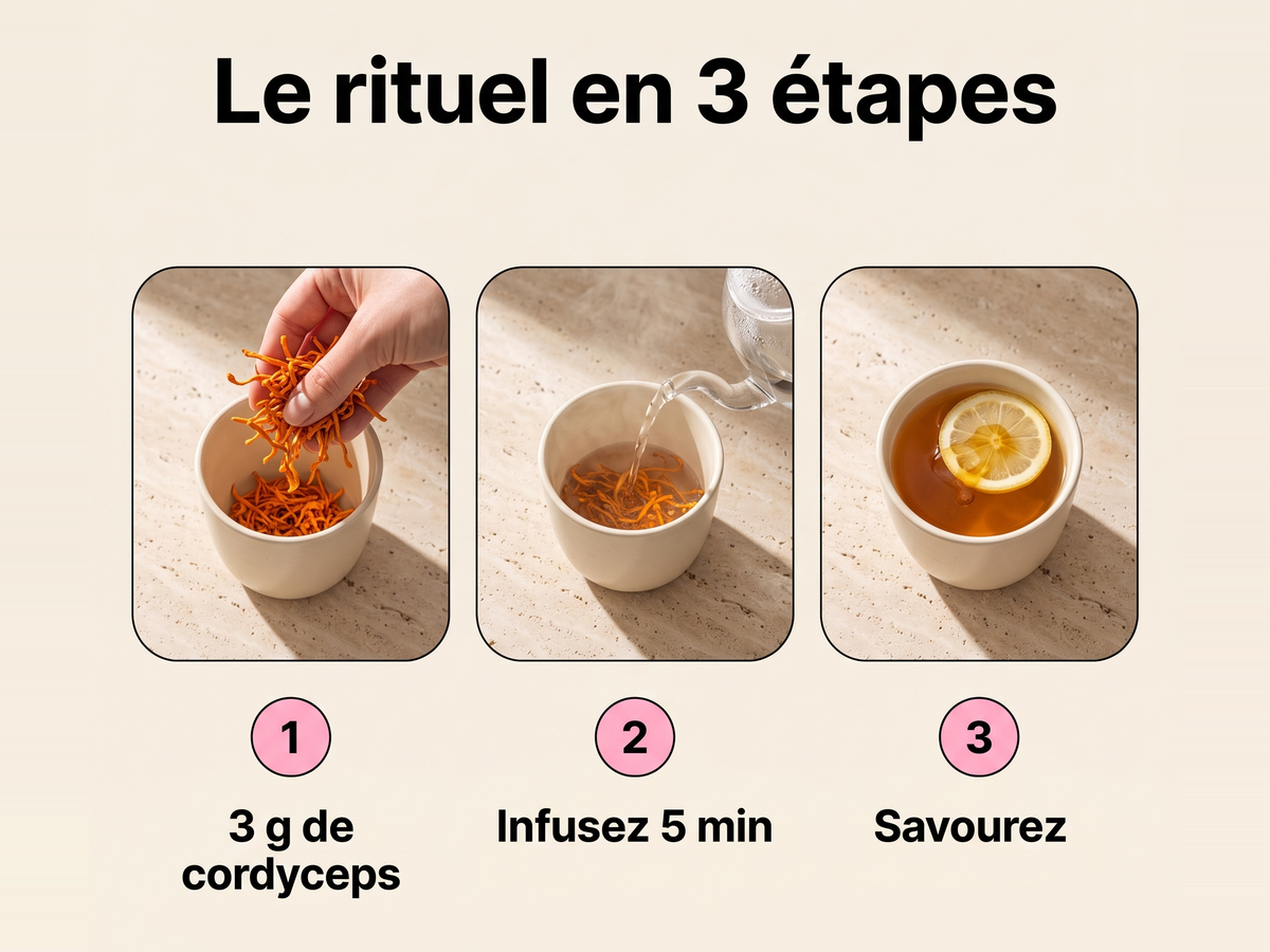 Le rituel en 3 étapes